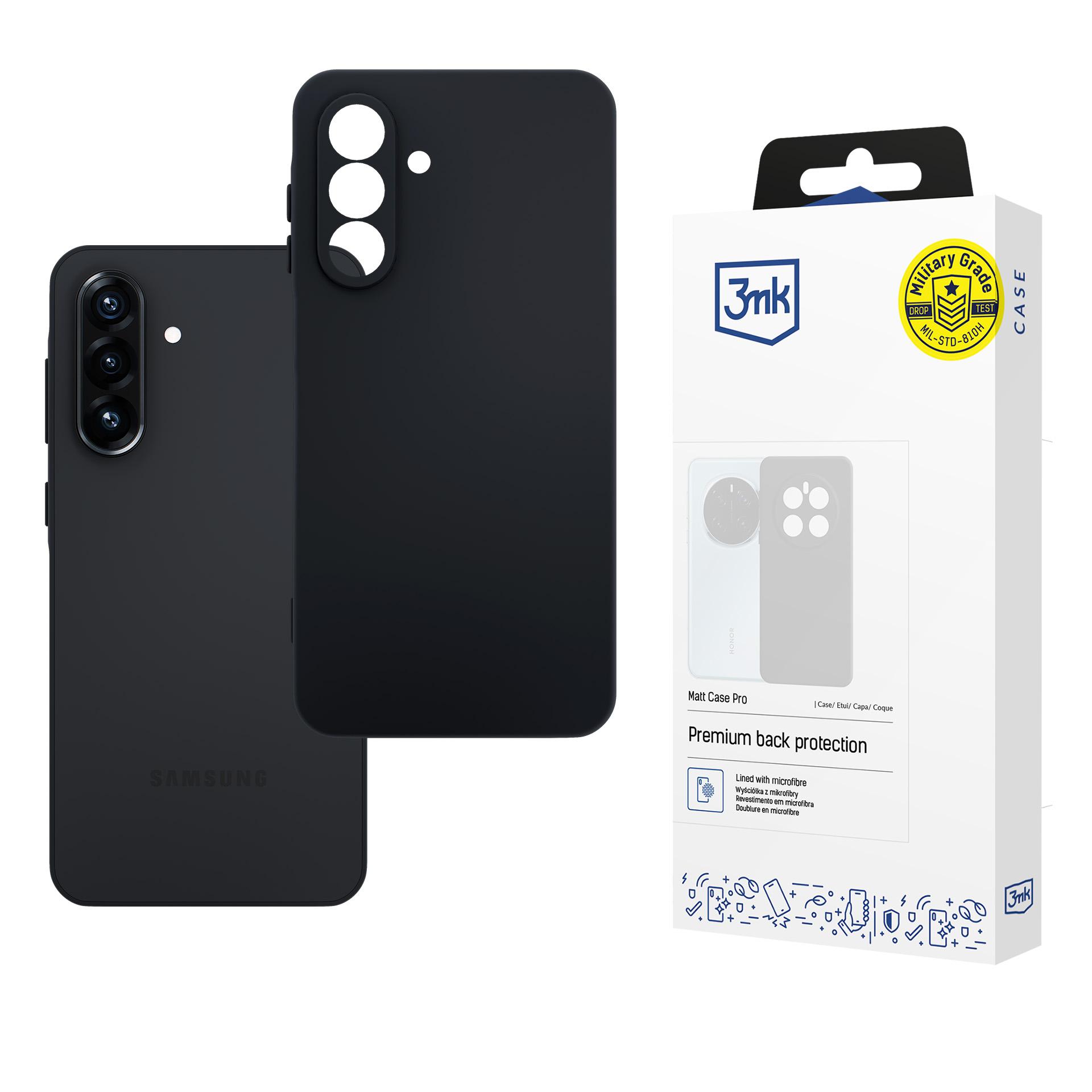 3mk Matt Case Pro Suojakuori Samsung Galaxy A26 5G:lle - mattamusta