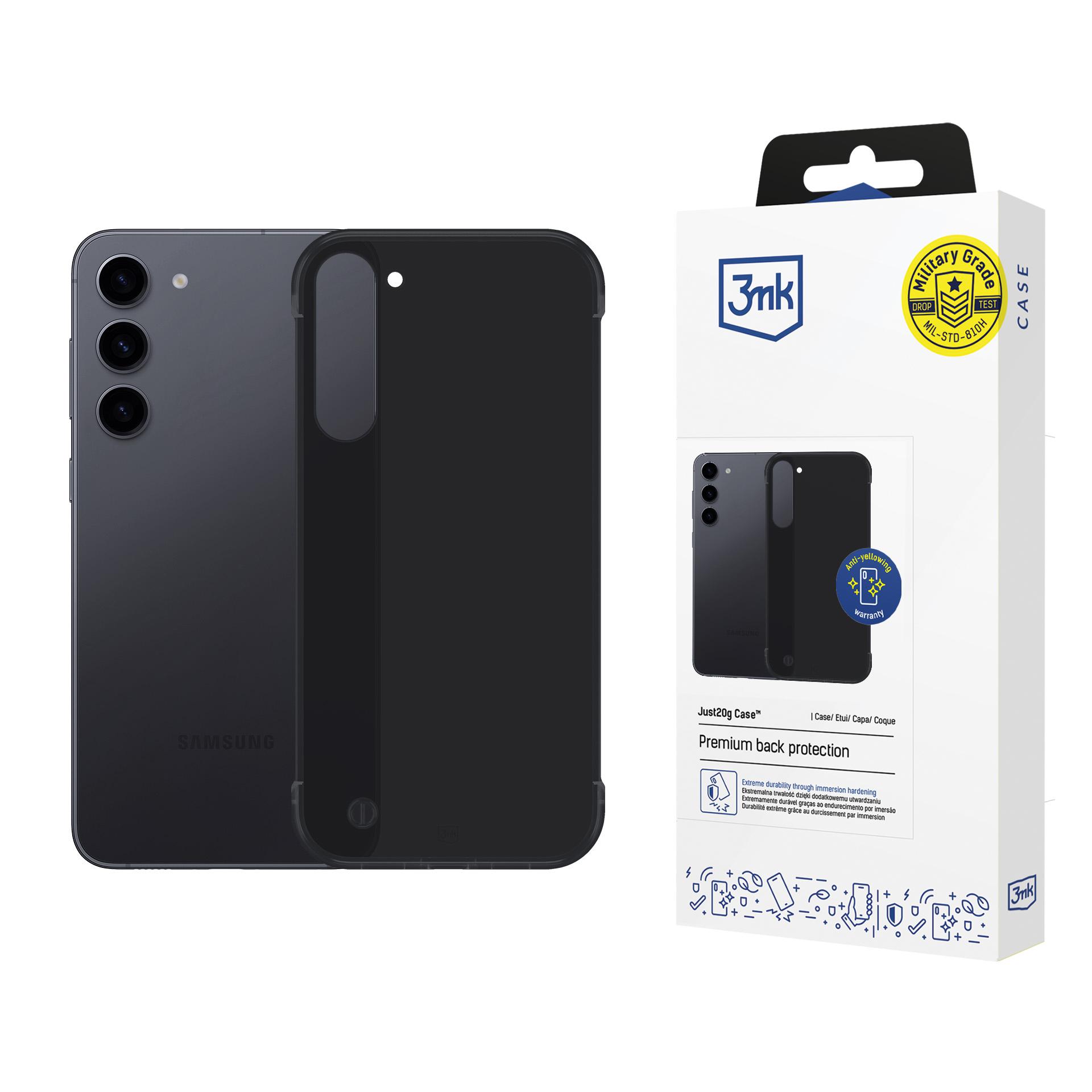 3mk Just20g Matt Case Suojakuori Samsung Galaxy S23+:lle - mattamusta