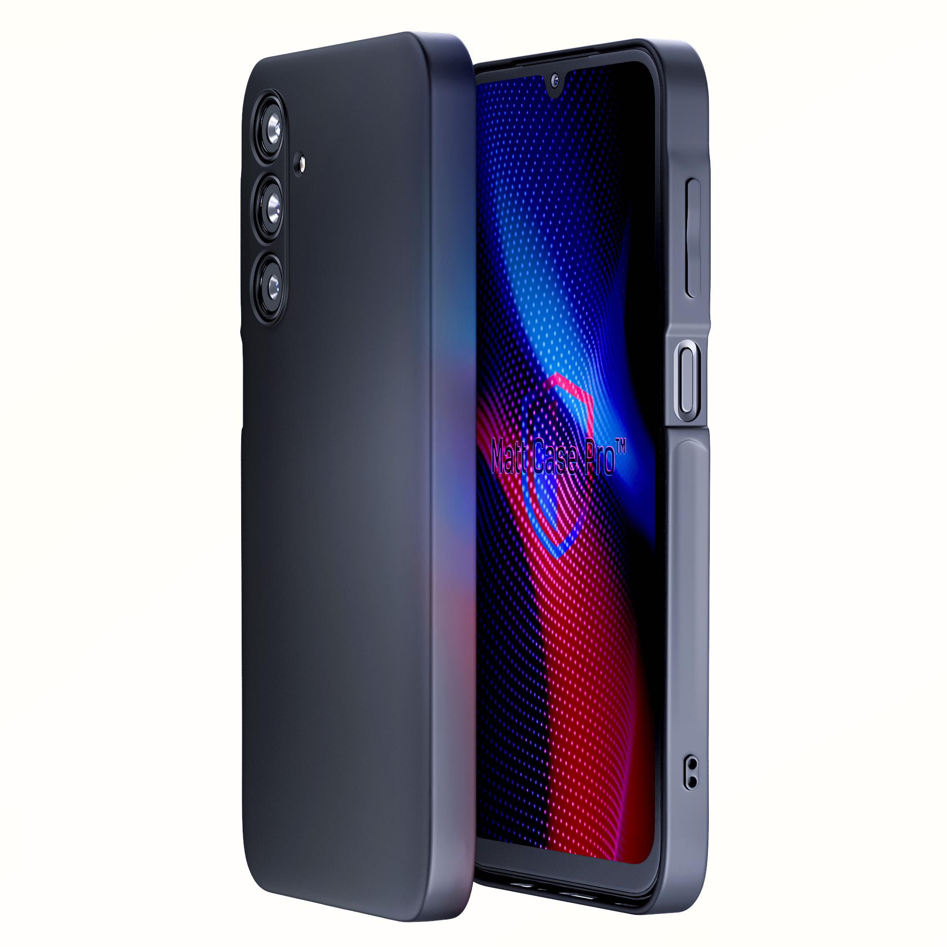 3mk Matt Case Pro Suojakuori Samsung Galaxy A25 5G:lle - mattamusta
