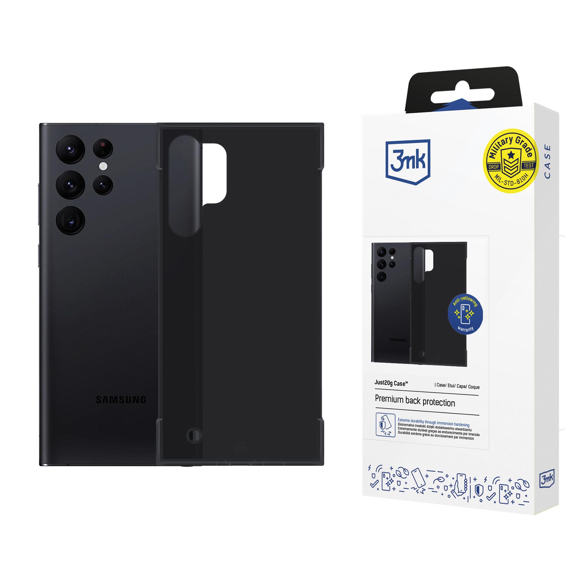 3mk Just20g Matt Case Suojakuori Samsung Galaxy S24 Ultra:lle - mattamusta