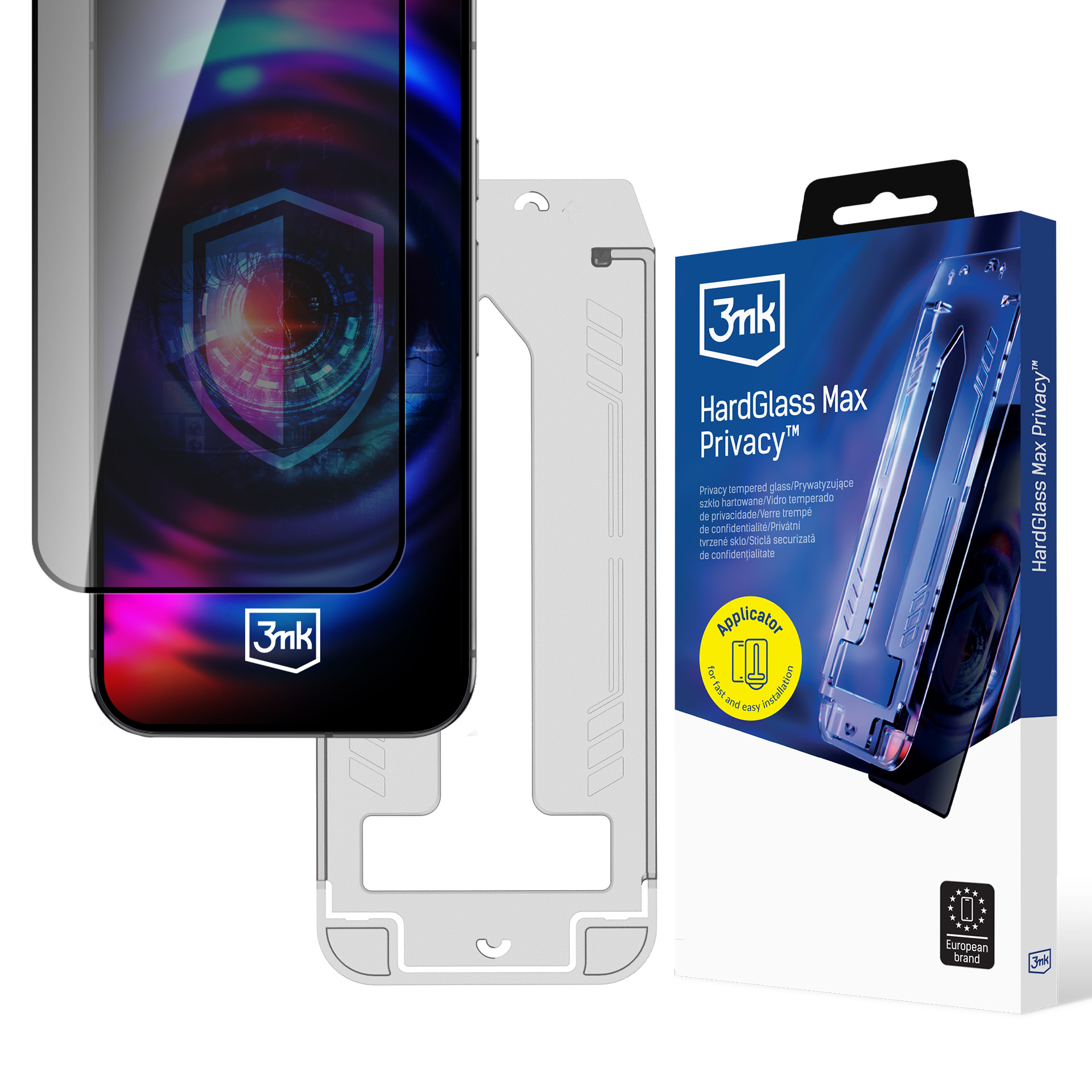 3mk Hardglass Max Privacy Näytönsuoja Samsung Galaxy A26 5G:lle