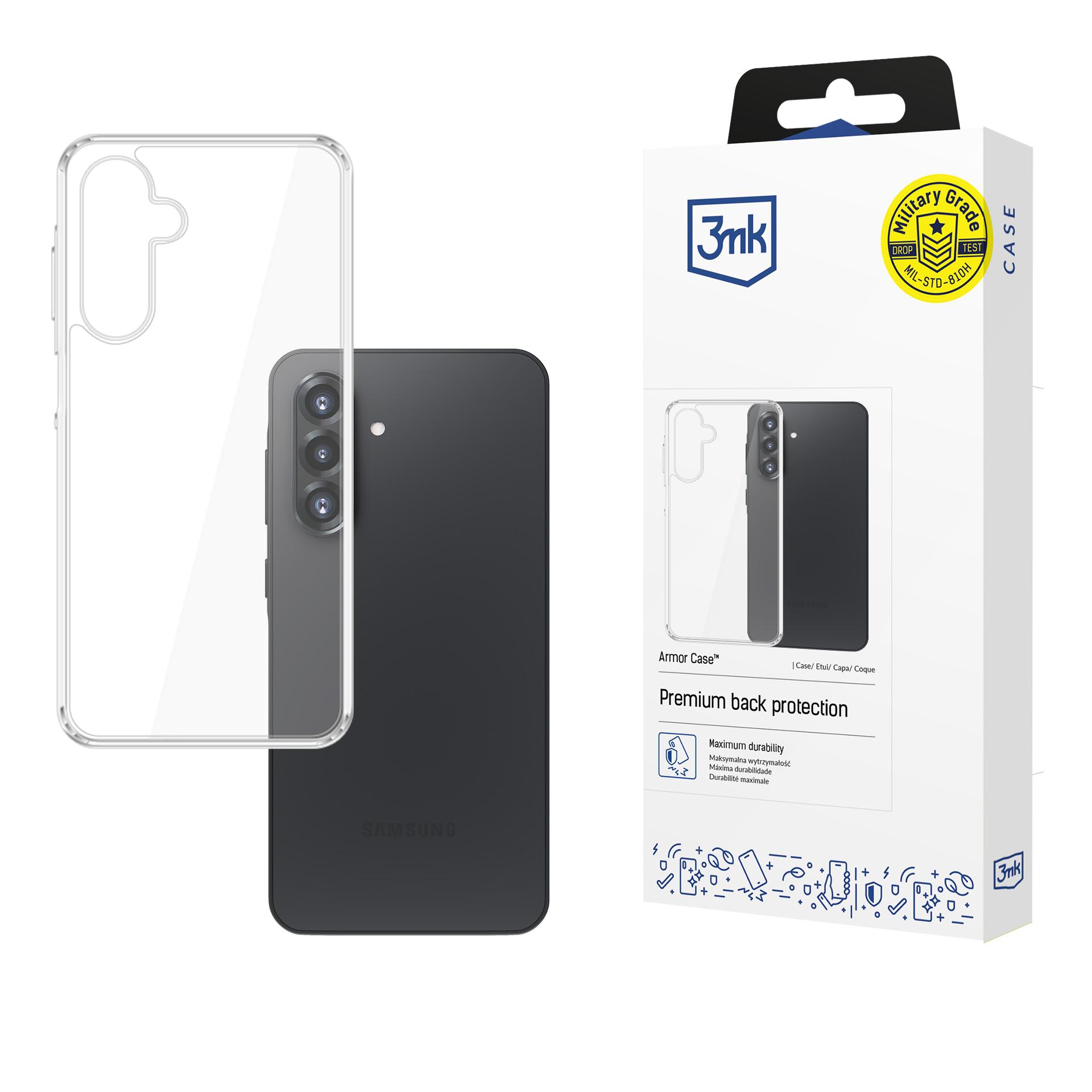 3mk Armor Case suojakuori Samsung Galaxy A27 5G - läpinäkyvä