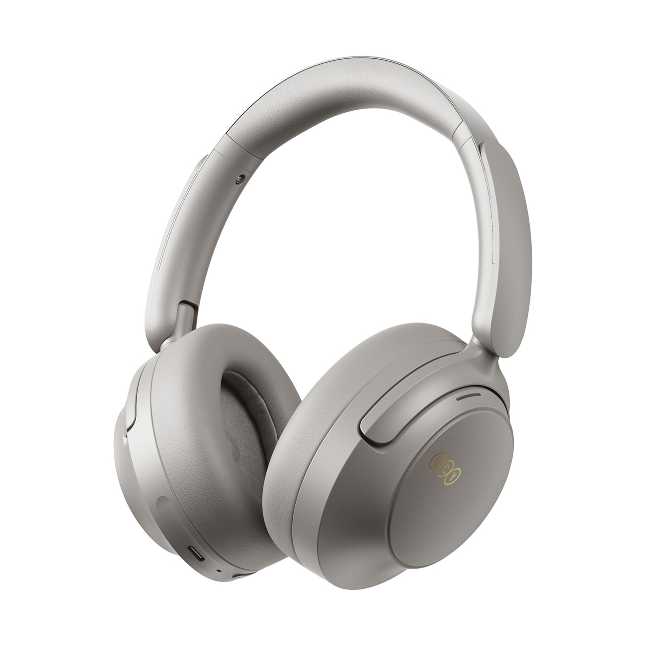 QCY H3S Langattomat On-Ear Kuulokkeet LDAC ja ANC Melunvaimennuksella - Harmaa