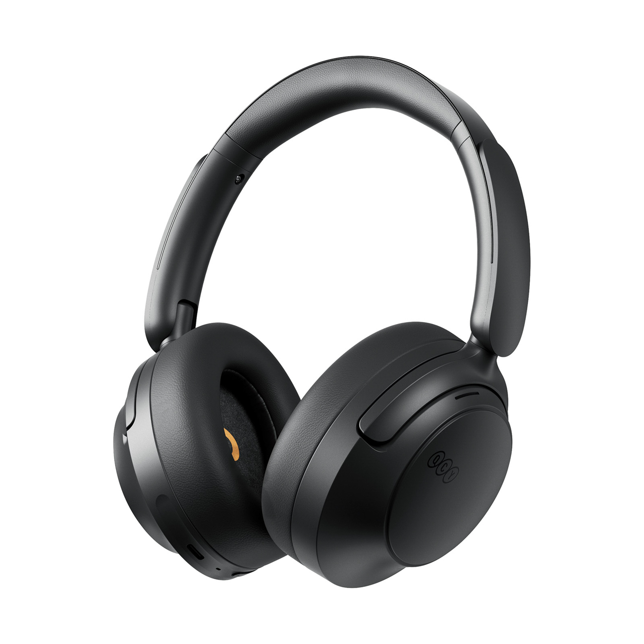 QCY H3S Langattomat On-Ear Kuulokkeet LDAC ja ANC Melunvaimennuksella - Musta