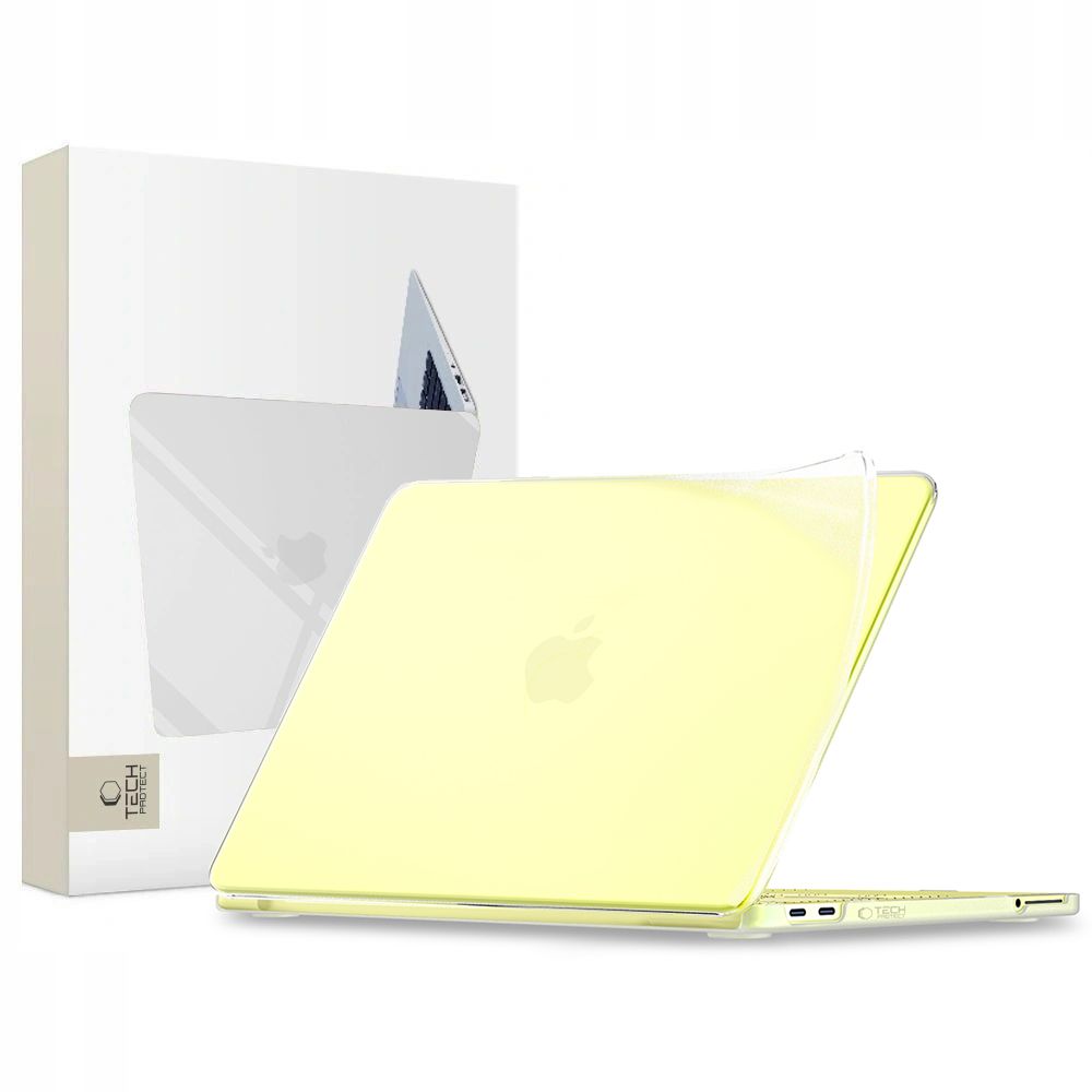 Tech-Protect Softshell -suojakuori MacBook Neo 13 2026:lle - läpinäkyvä matta