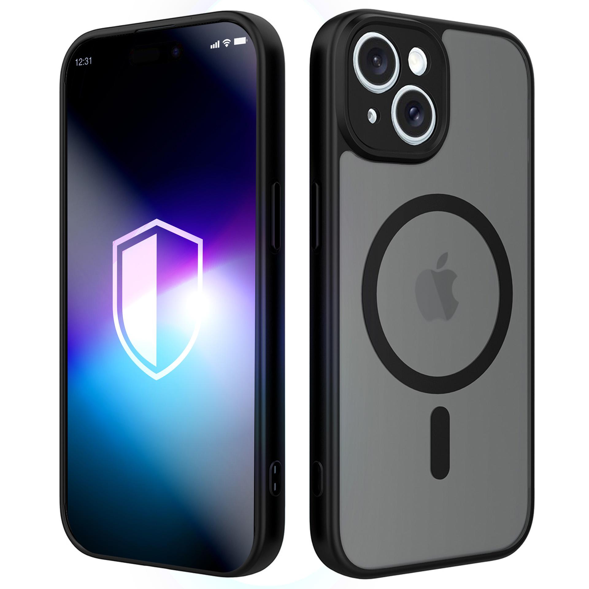 3mk Misty MagCase iPhone 15 suojakuori - musta