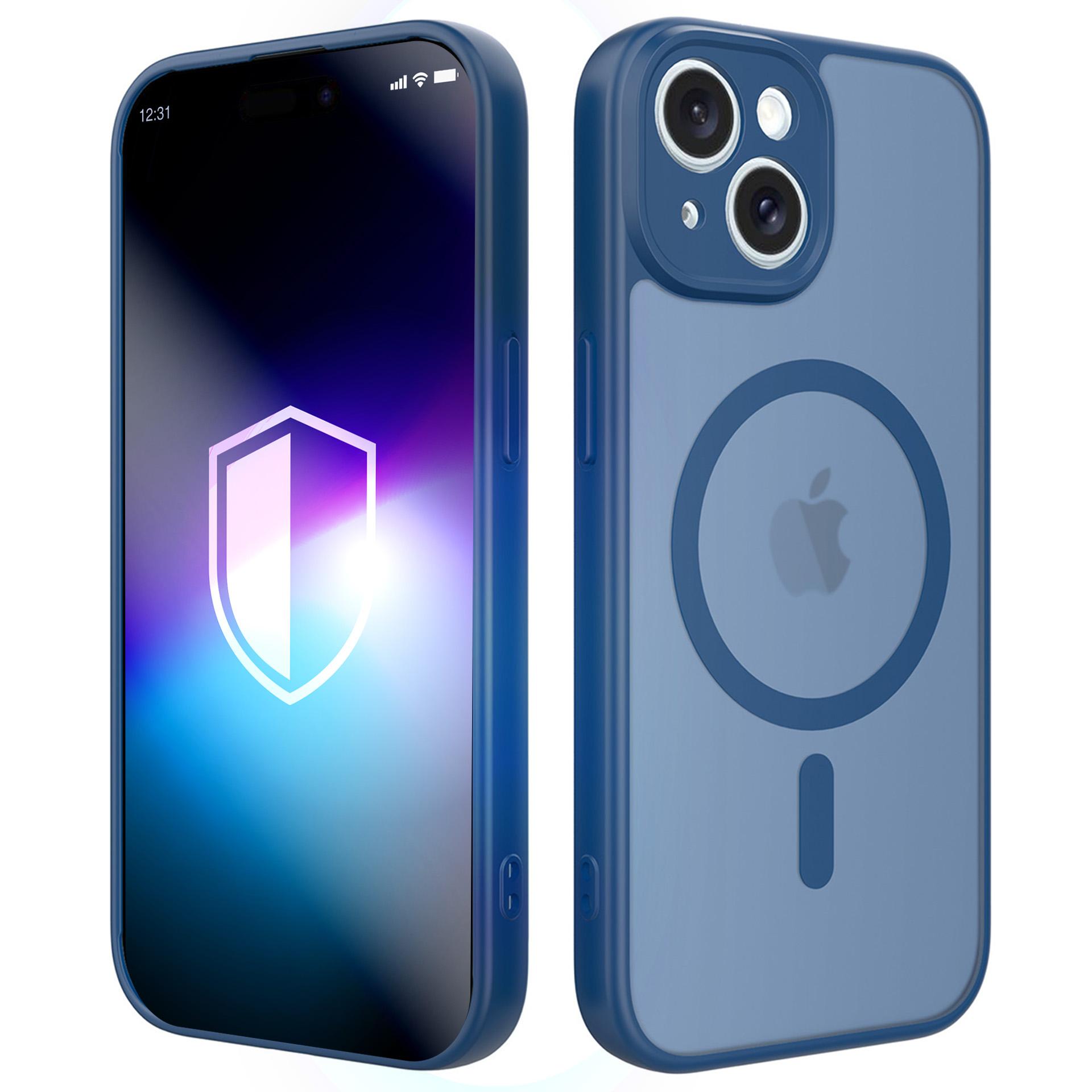 3mk Misty MagCase iPhone 15 suojakuori - sininen