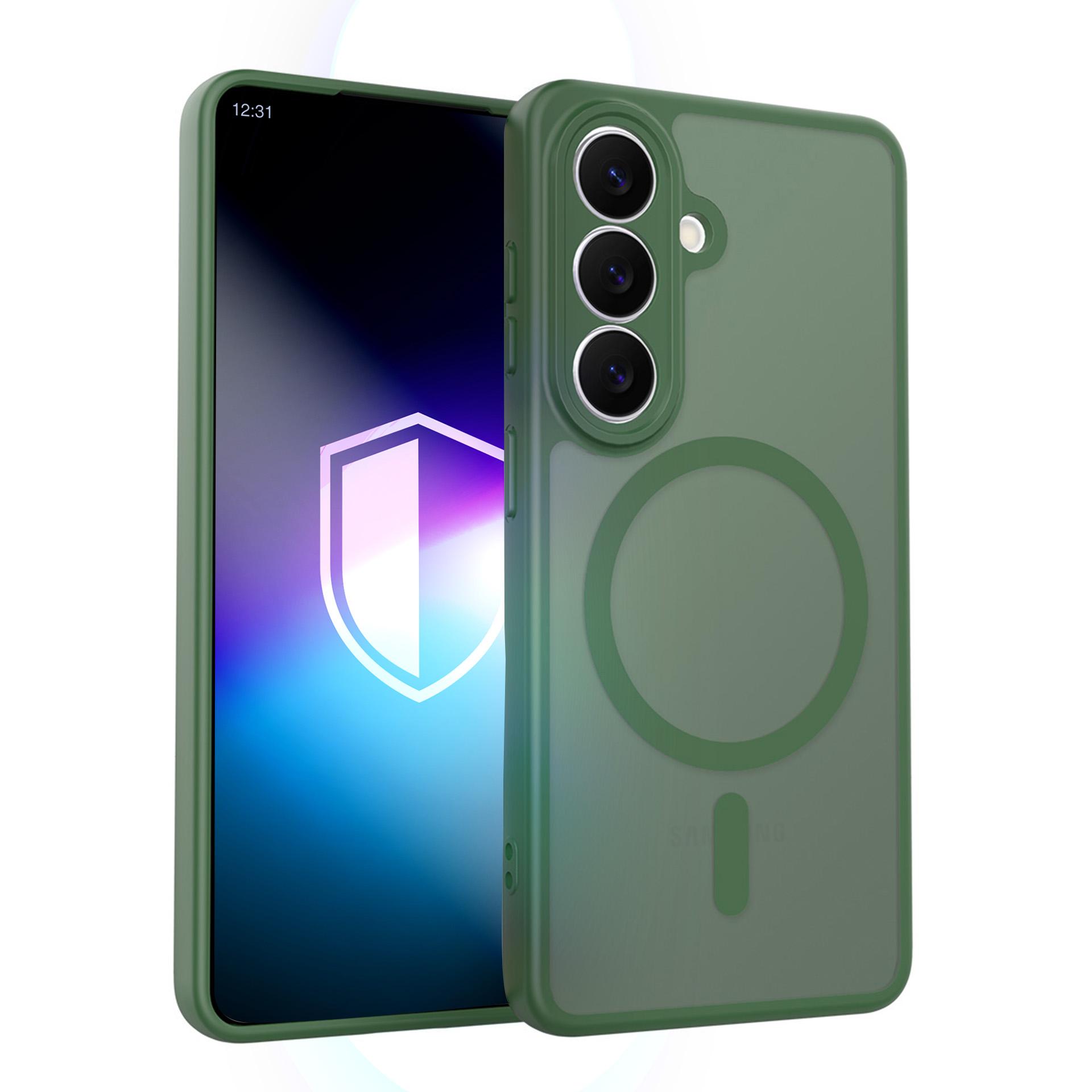 3mk Misty MagCase suojakuori Samsung Galaxy S26 - vihreä