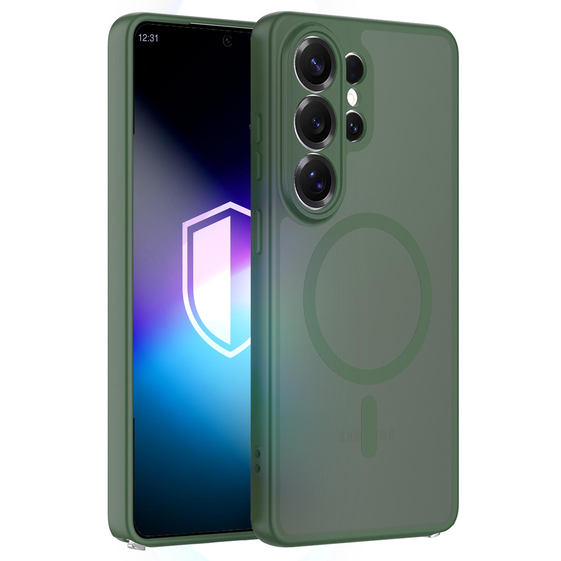 3mk Misty MagCase suojakuori Samsung Galaxy S26 Ultra - vihreä