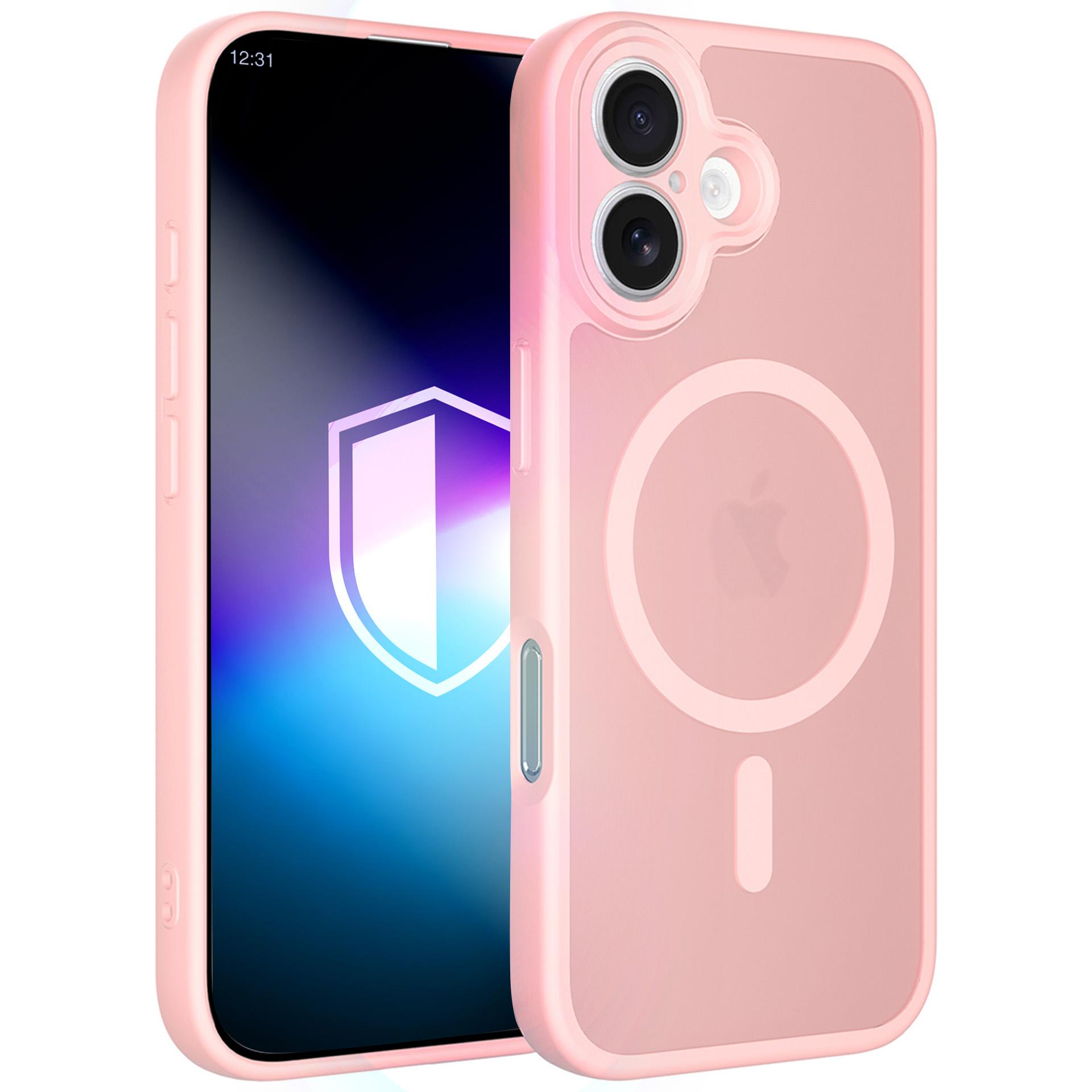 3mk Misty MagCase suojakuori iPhone 17 - vaaleanpunainen