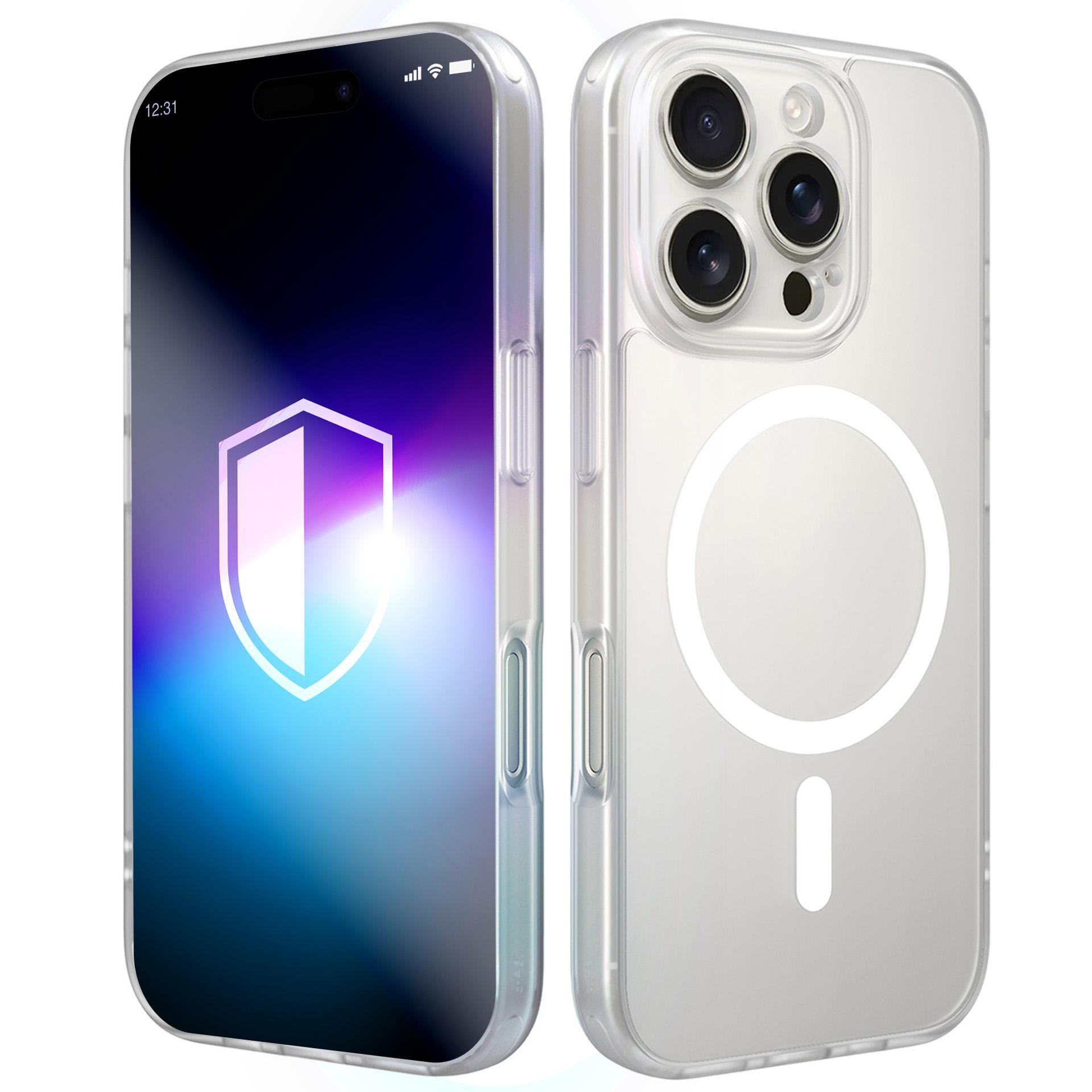 3mk Misty MagCase suojakuori iPhone 16 Pro Max - valkoinen