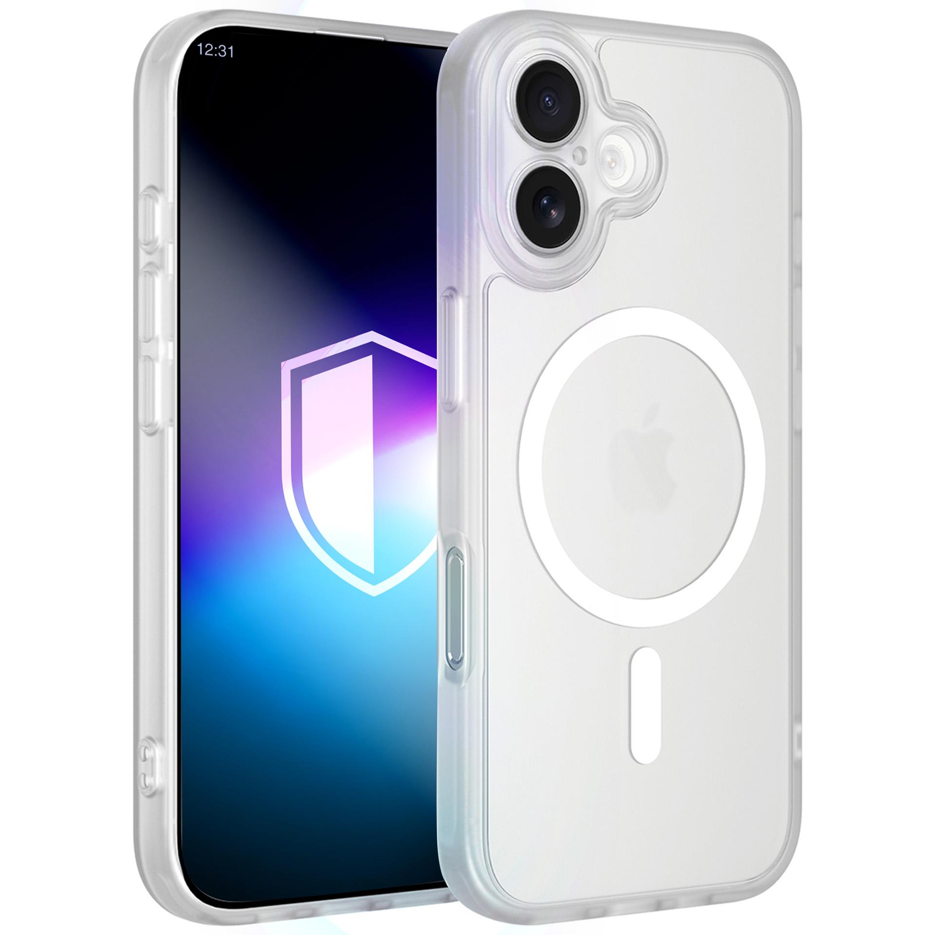 3mk Misty MagCase suojakuori iPhone 17 - valkoinen