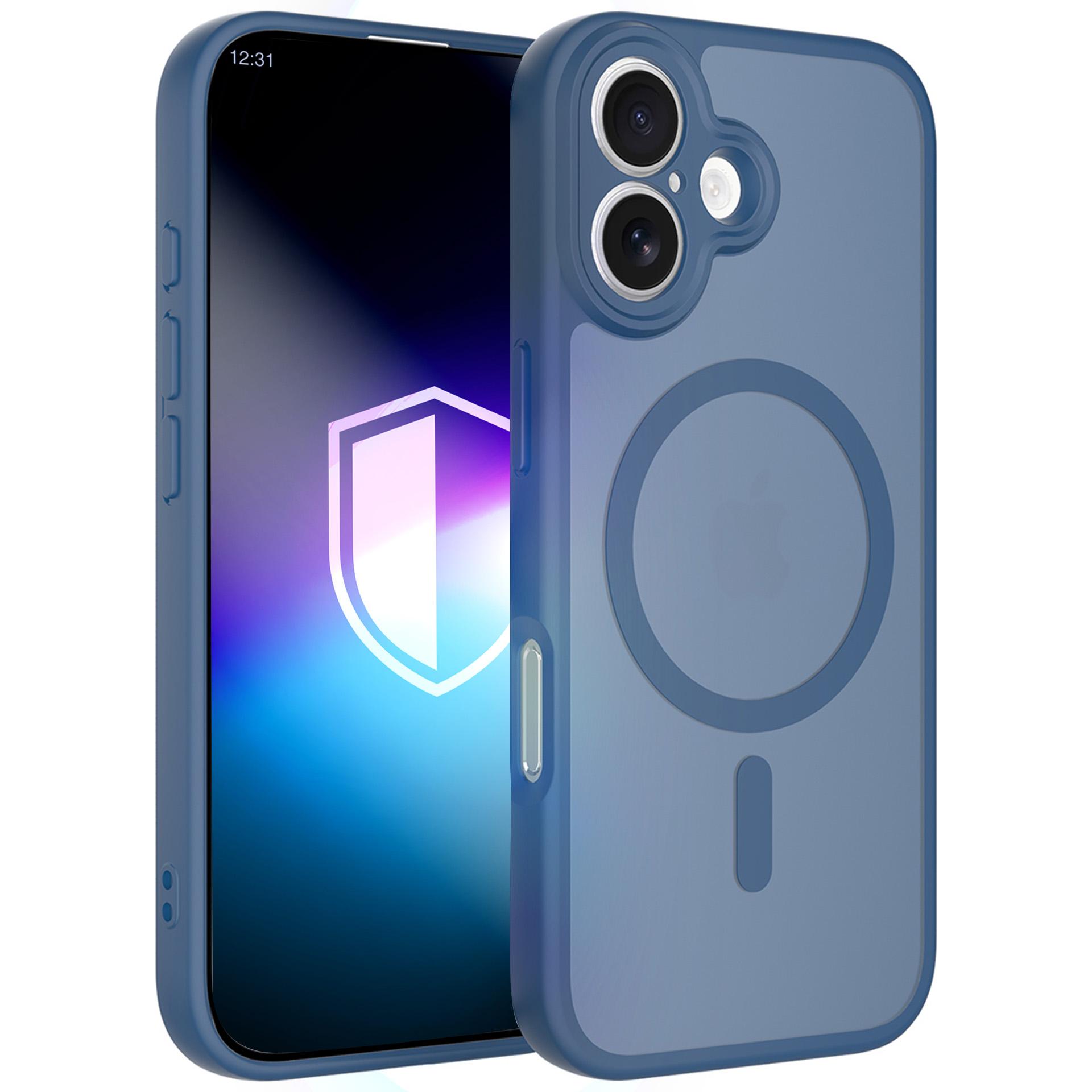 3mk Misty MagCase suojakuori iPhone 16 - sininen