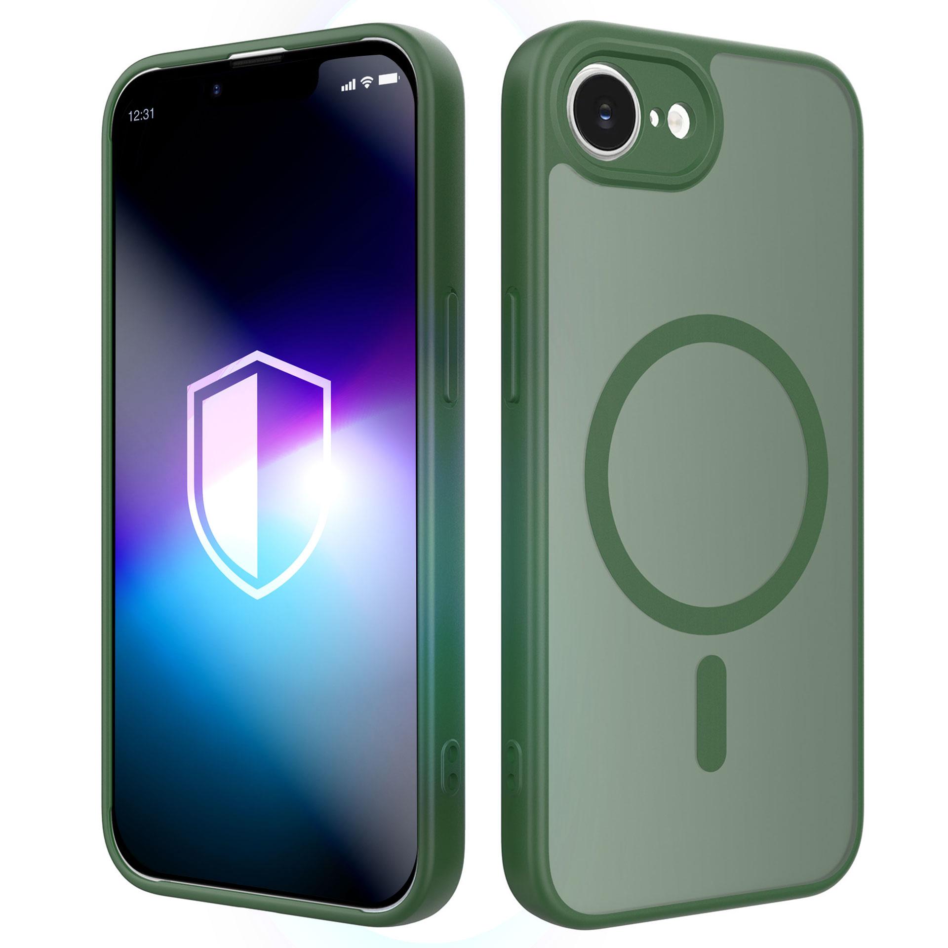 3mk Misty MagCase suojakuori iPhone 16E / 17E - vihreä