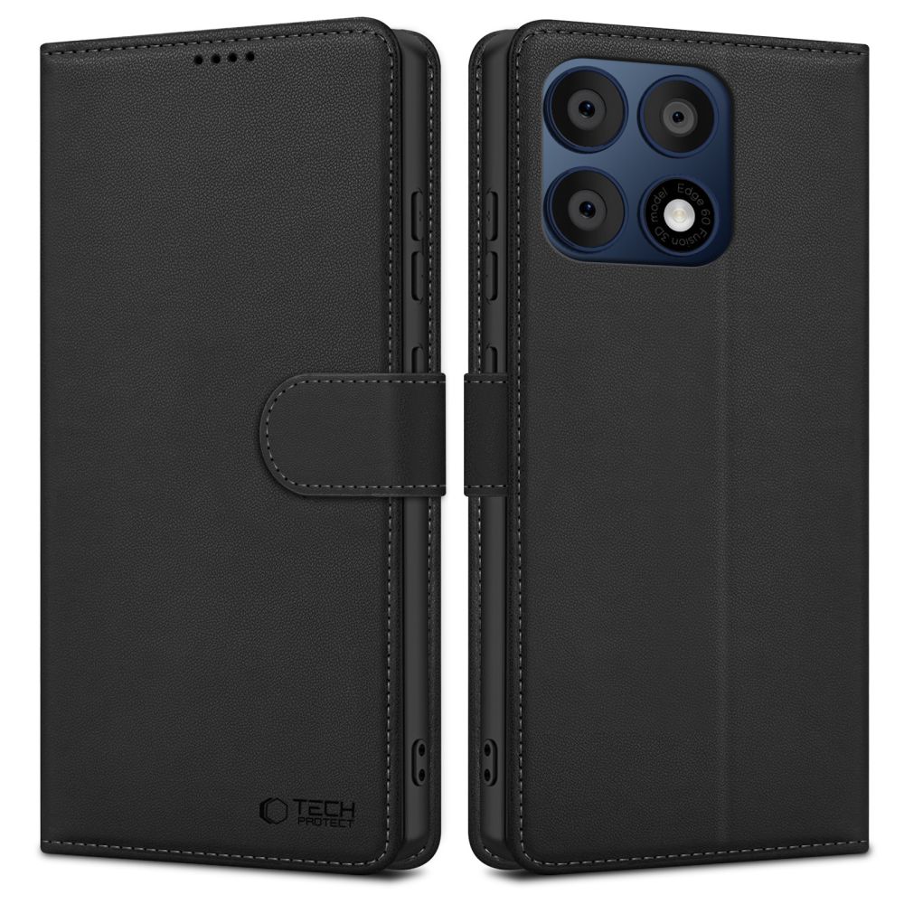 Tech-Protect Wallet suojakuori Motorola Edge 70 Pro 5G - musta