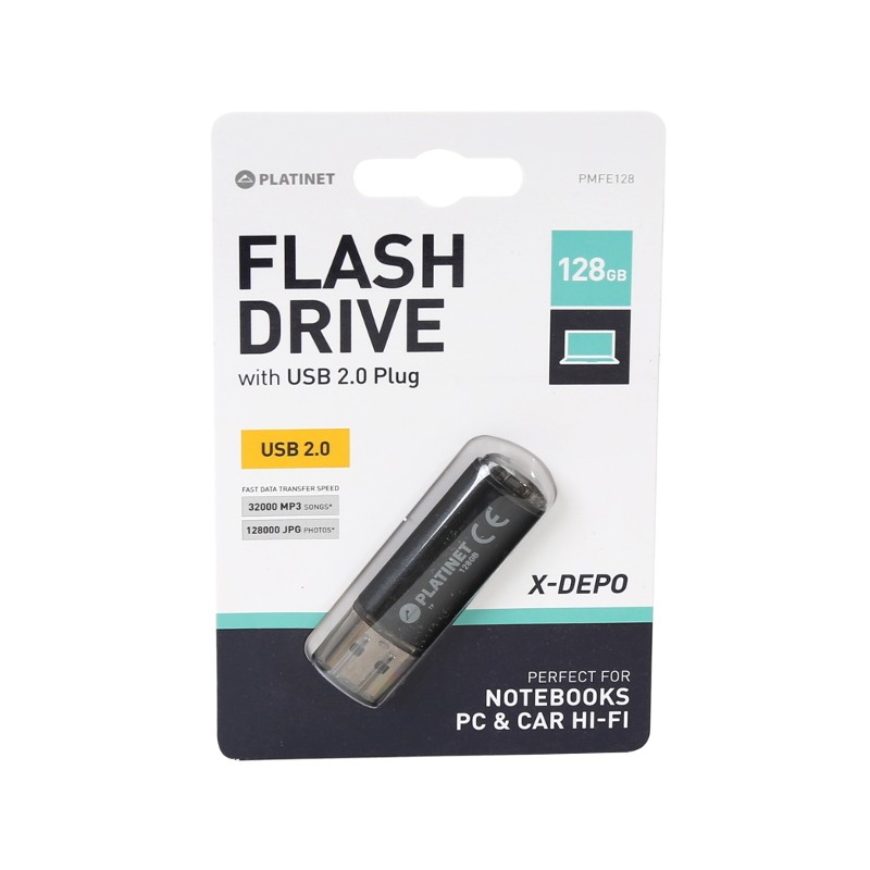 USB-muistitikku Platinet 128GB USB 2.0