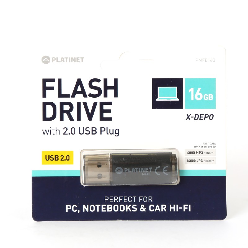 USB-muistitikku Platinet 16GB USB 2.0
