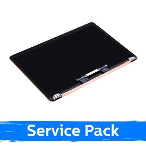 LCD-näyttö yhteensopiva (täysi kotelo) MacBook Air M1 13 (A2337) 2020 / Kultainen / (Service Pack)