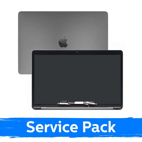 LCD-näyttö yhteensopiva (täysi kotelo) MacBook Air M1 13 (A2337) 2020 / Harmaa / (Service Pack)