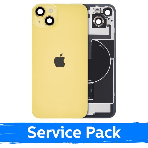 Takakuori, yhteensopiva Apple iPhone 14 Plus / Keltainen / (Service Pack)