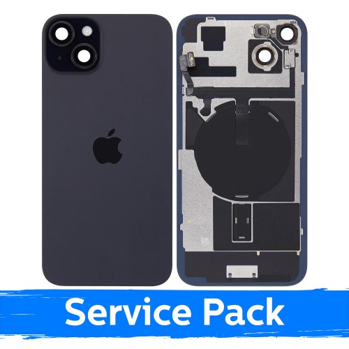 Takakuori yhteensopiva Apple iPhone 15 Plus / musta / (Service Pack)