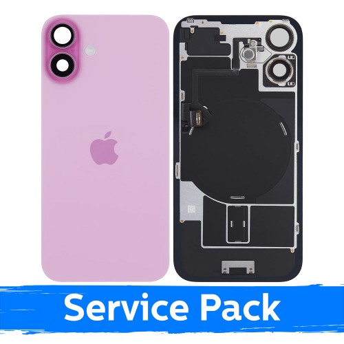 Back Cover Compatible With Apple iPhone 16 Plus / Pink / (Service Pack)