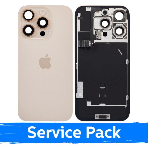 Takakuori yhteensopiva Apple iPhone 16 Pro / Desert Titanium / (Service Pack)