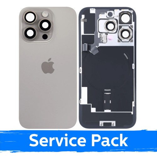 Takakuori yhteensopiva Apple iPhone 16 Pro / Natural Titanium / (Service Pack)