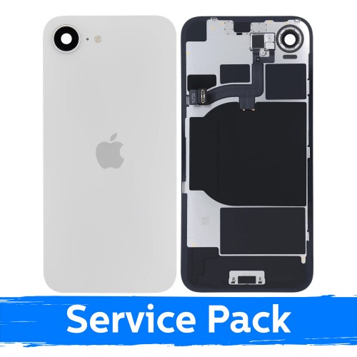 Takakansi, yhteensopiva Apple iPhone 16e:n kanssa / Valkoinen / (Service Pack)