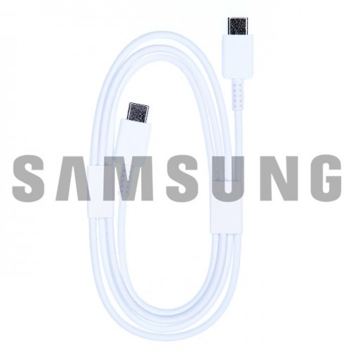 USB kaapeli Samsung EP-DN980BWE valkoinen 100 cm "Type-C/Type-C" 25W / 100% aito /