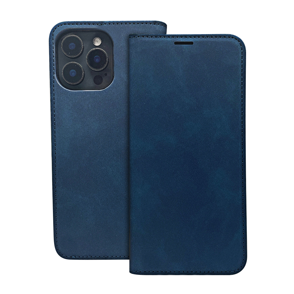 Smart Suede -suojakuori Xiaomi Redmi A5 Global:lle (173,45 x 79,35 x 8,45) laivastonsininen