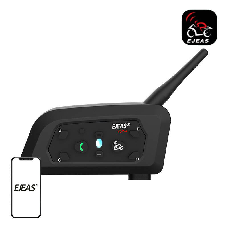 EJEAS V6PRO+ moottoripyörän intercom