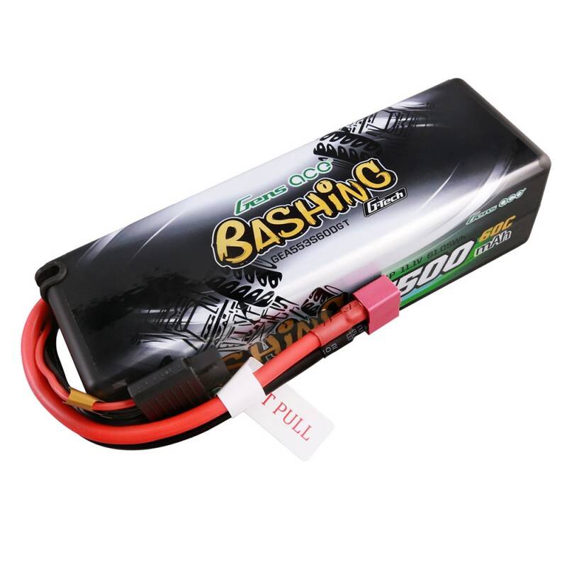 Gens Ace G-Tech 5500 mAh 11,1 V 3S1P 60C HardCase 15# -auton akku