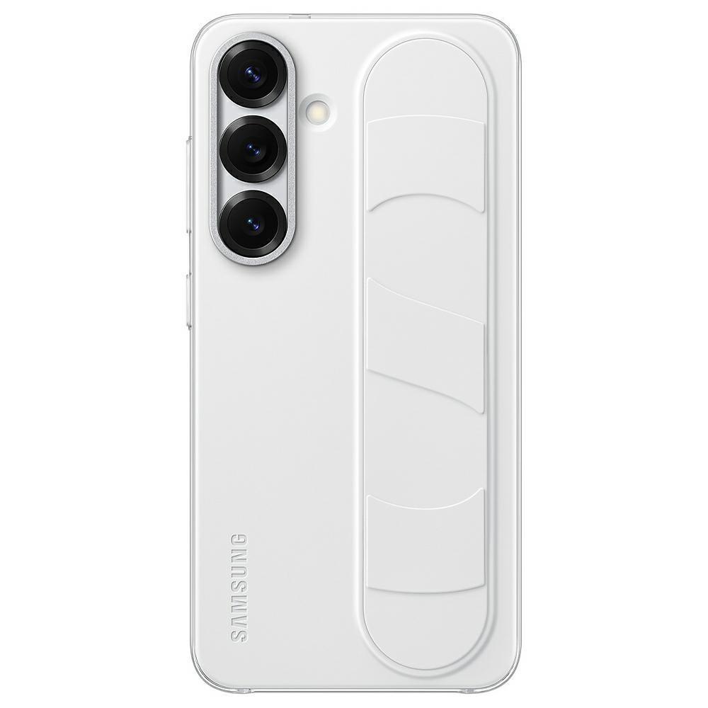 Samsung Standing Grip Case suojakuori, Samsung Galaxy S25 Ultra, valkoinen