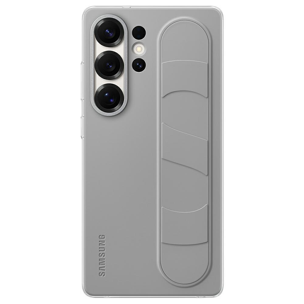 Samsung suojakuori telineellä Samsung Galaxy S25+ harmaa