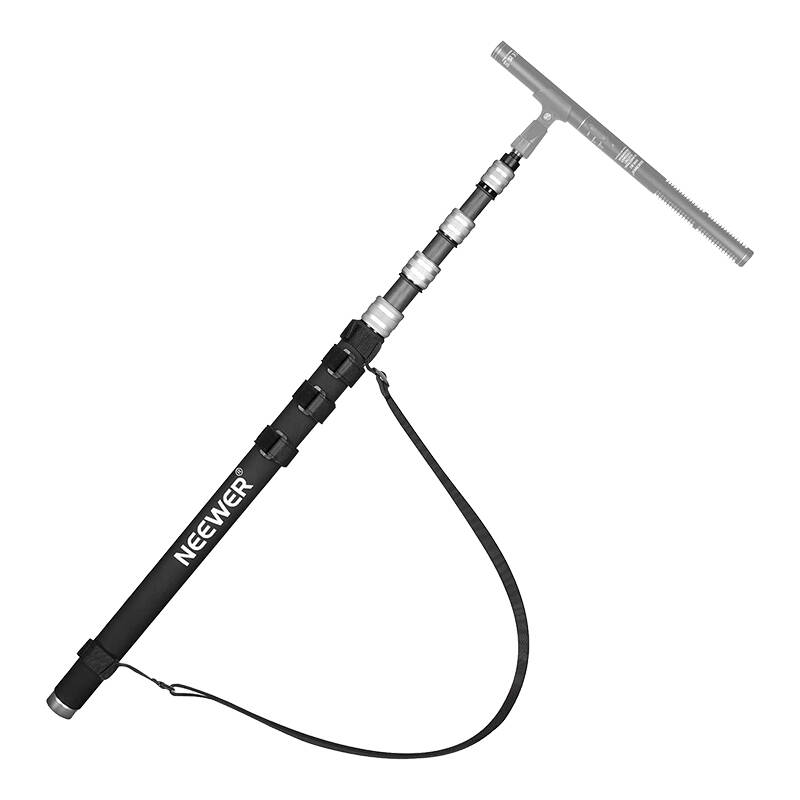 Neewer mikrofonipuomi 300 cm (hopeinen)