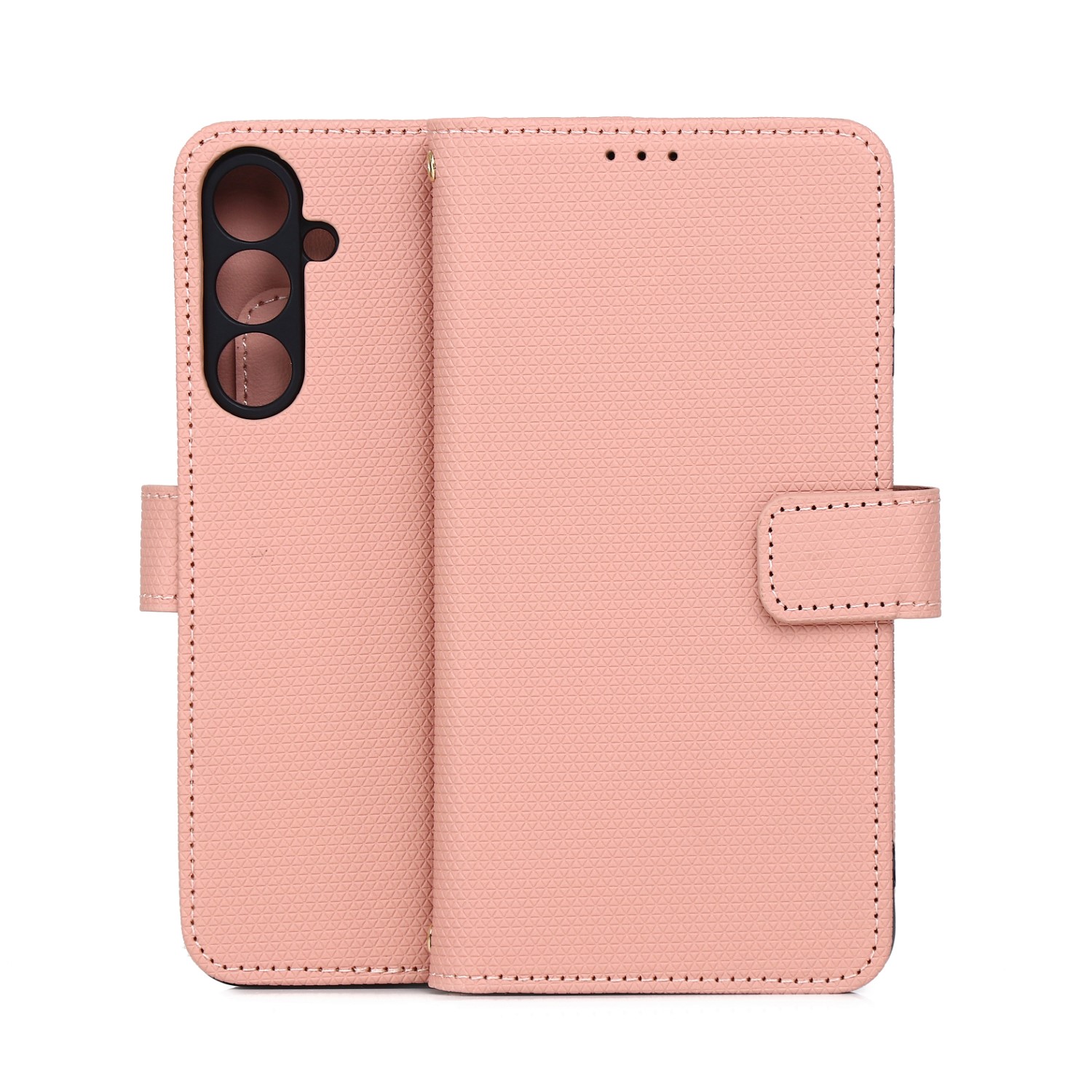 Smart Triangle kotelo Samsung Galaxy A16 4G / A16 5G / M16 5G musta pinkki
