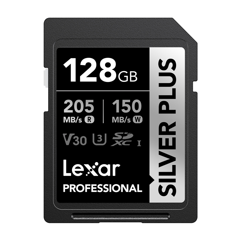 Lexar Professional SILVER PLUS SDXC 128 GB -muistikortti