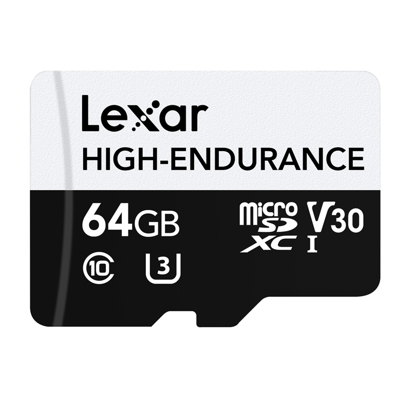 Lexar High-Endurance microSDHC/microSDXC 64 GB -muistikortti