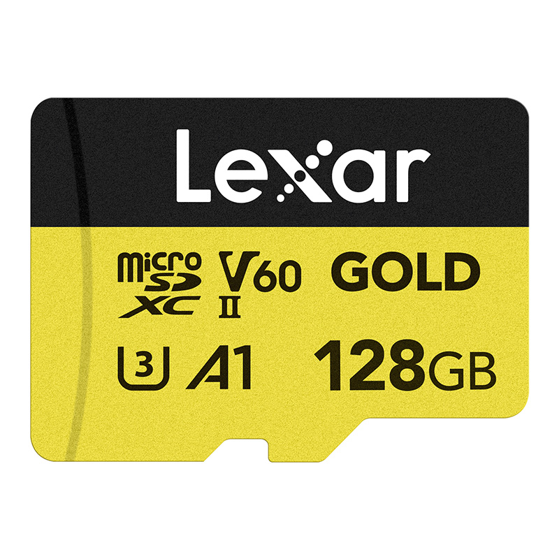 Lexar GOLD microSDXC -muistikortti, 128 GB