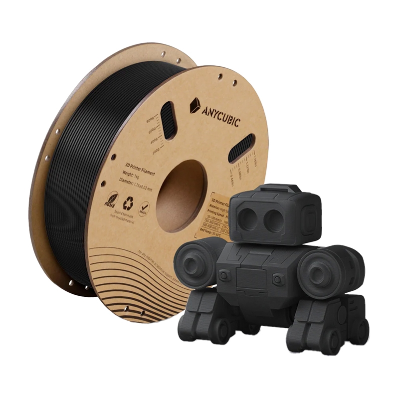 Anycubic High Speed PLA filamentti 1 KG (musta)