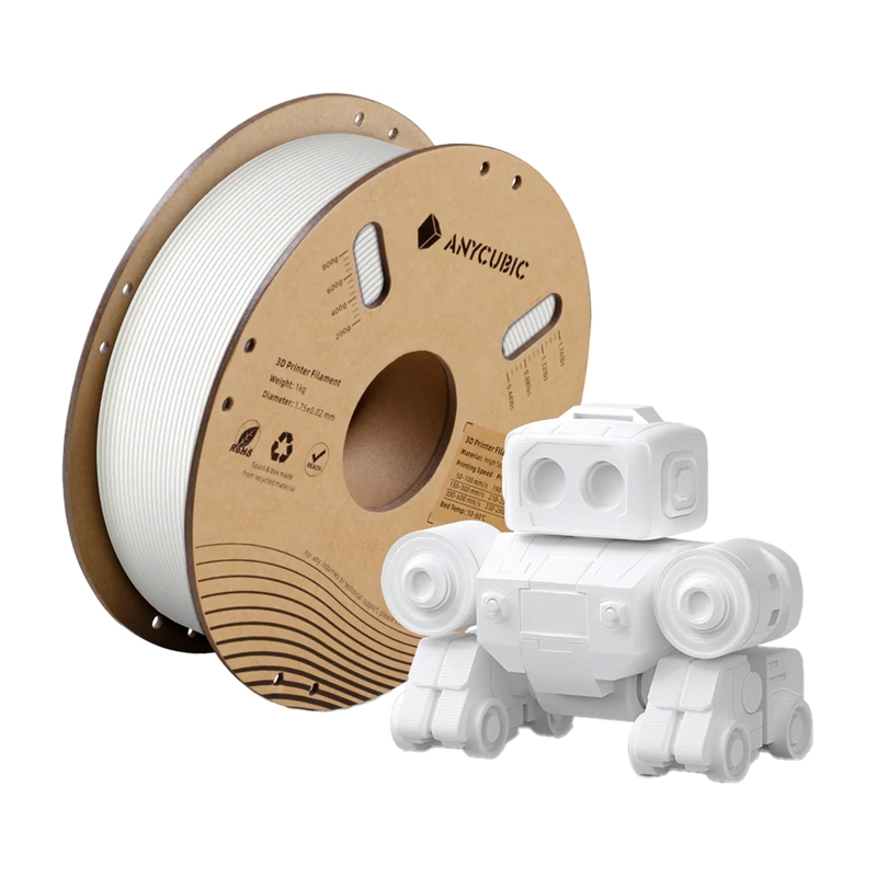 Filamentti High Speed PLA Anycubic 1 KG (valkoinen)