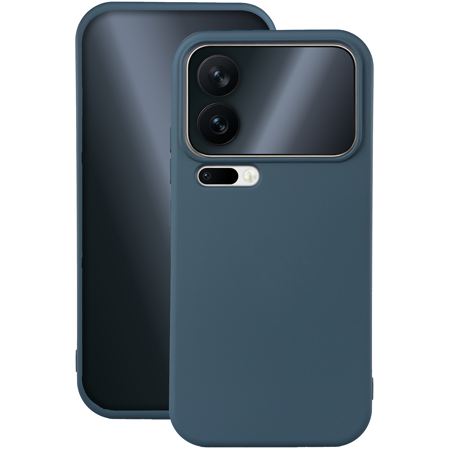 Silikonikotelo Xiaomi 17 Pro tummansininen