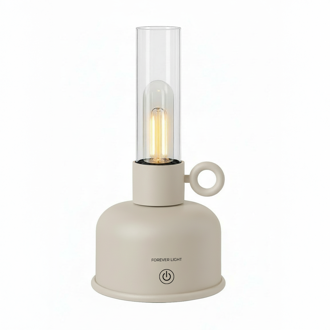 Forever Light Vintage Petroleum LED-lamppu FLR-05 vaalea beige