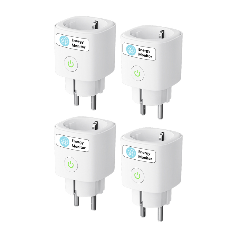 MEROSS MSS315CFH-EU älykäs pistoke energianseurannalla (Matter) (4 kpl setti)
