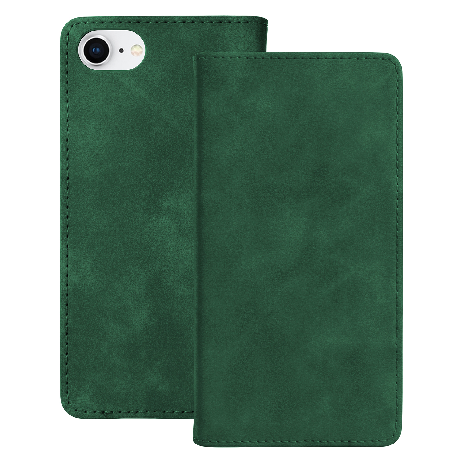 Smart Suede -kuori mallille iPhone 7 / 8 / SE 2020 / SE 2022, vihreä