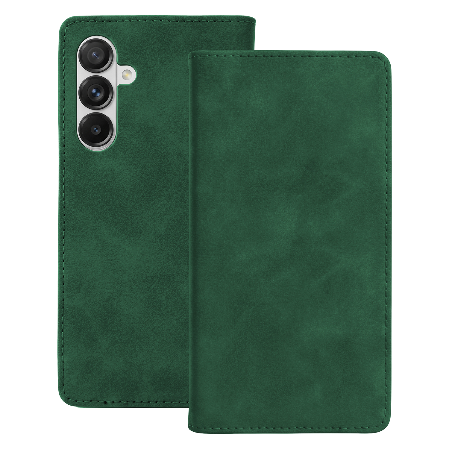 Smart Suede -kuori mallille Samsung Galaxy A16 5G, vihreä