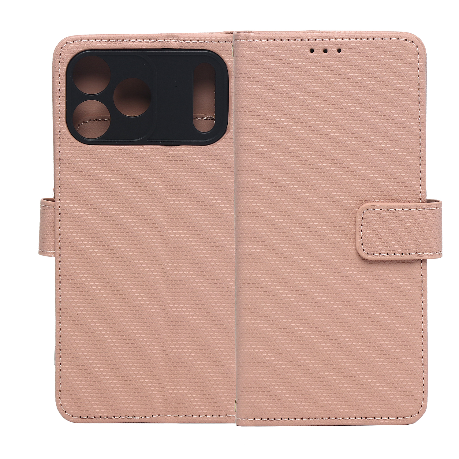 Smart Triangle kuori iPhone 17 Pro Max 6,9" vaaleanpunainen