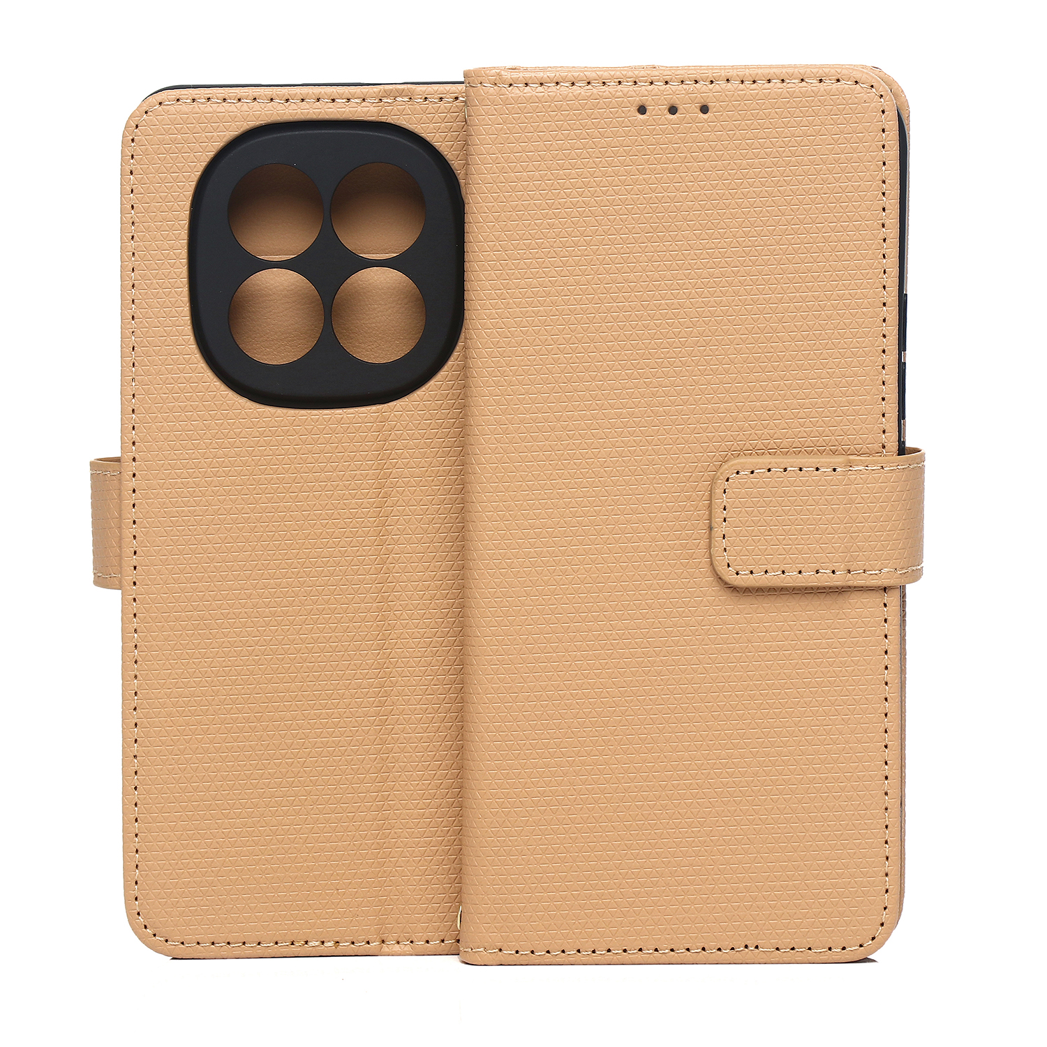 Smart Triangle kotelo Xiaomi Redmi Note 15 5G ruskea