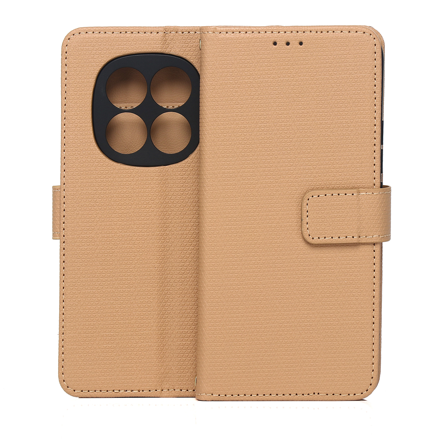 Smart Triangle kotelo Xiaomi Redmi Note 15 Pro 5G ruskea